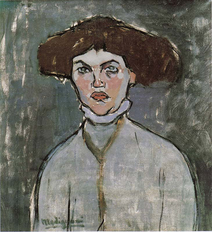 Head of a Young Woman